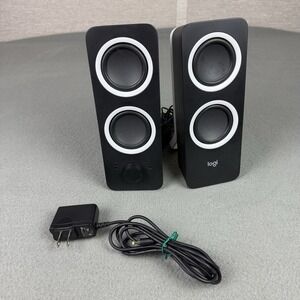Logitech Z200 Multimedia Computer Speakers Black Stereo Audio PC Laptop Tested‎